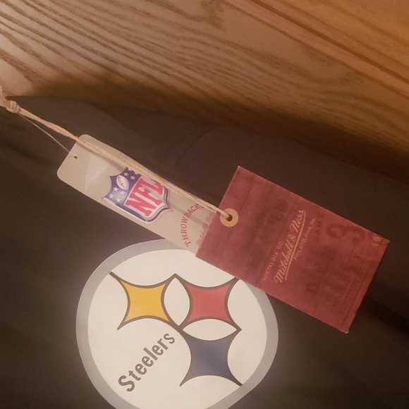 NWT THROWBACK STEELERS windbreaker - Picture 4 of 8